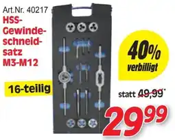Zgonc HSS-Gewindeschneidsatz M3-M12 Angebot