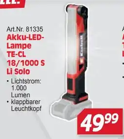 Zgonc Kärcher Akku-LED-Lampe TE-CL 18/1000 S Li Solo Angebot