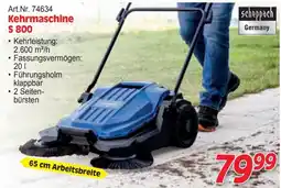 Zgonc Scheppach Kehrmaschine S 800 Angebot