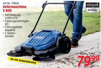 Scheppach Kehrmaschine S 800