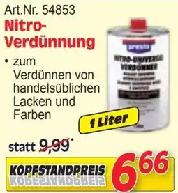 Zgonc Nitro-Verdünnung Angebot