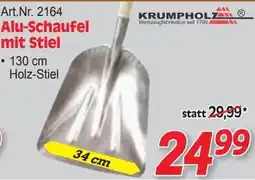 Zgonc Alu-Schaufel mit Stiel Angebot