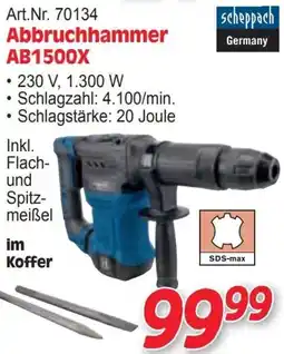 Zgonc Scheppach Abbruchhammer AB1500X Angebot