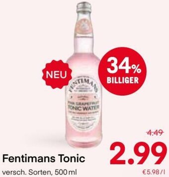 MPreis Fentimans Tonic 500 ml Angebot