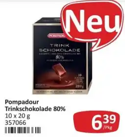 Kastner Pompadour Trinkschokolade 80% Angebot