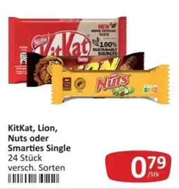 Kastner KitKat, Lion, Nuts oder Smarties Single Angebot