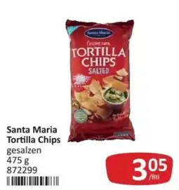 Kastner Santa Maria Tortilla Chips gesalzen Angebot