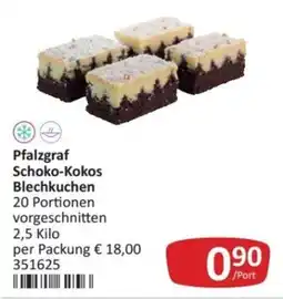 Kastner Pfalzgraf Schoko-Kokos Blechkuchen Angebot