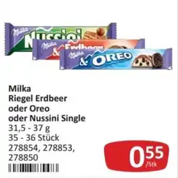 Kastner Milka Riegel Erdbeer oder Oreo oder Nussini Single Angebot