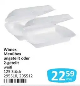 Kastner Wimex Menübox Angebot