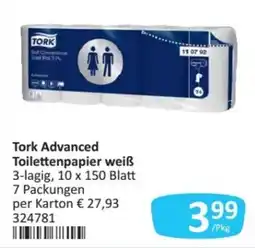 Kastner Tork Advanced Toilettenpapier weiß Angebot
