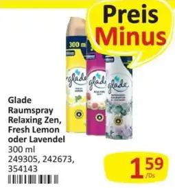 Kastner Glade Raumspray Relaxing Zen, Fresh Lemon oder Lavendel Angebot