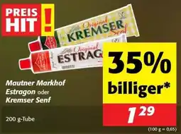 Kastner Mautner Markhof Estragon oder Kremser Senf Angebot