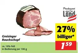 Kastner Greisinger Rauchschopf Angebot