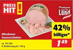 Kastner Wiesbauer Saunaschinken Angebot