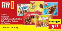 Kastner Eskimo Multipack Jolly, Schwimmbadhelden, Eislegenden, Calippo oder Nogger Angebot