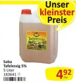 Kastner Saba Tafelessig 5% Angebot