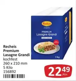 Kastner Recheis Premium Lasagne Grandi Angebot