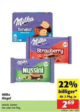 Kastner Milka Riegel Angebot