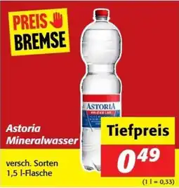 Kastner Astoria Mineralwasser Angebot
