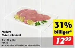 Kastner Hubers Putenschnitzel Angebot