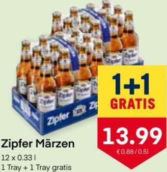 MPreis Zipfer Märzen 12x0.33 l Angebot