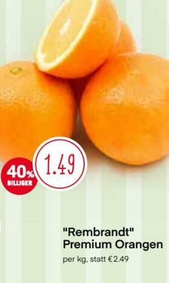 MPreis "Rembrandt" Premium Orangen Angebot