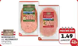 PENNY Wienerwurst od. Jausenwurst Angebot