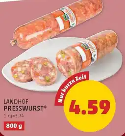 PENNY Landhof Presswurst Angebot