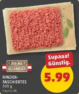 PENNY Rinder-Faschiertes Angebot