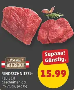 PENNY Rindsschnitzel-Fleisch Angebot