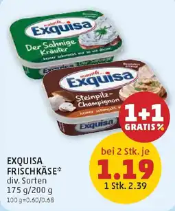 PENNY Exquisa Frischkäse Angebot