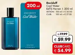Travel FREE Davidoff Cool Water Angebot