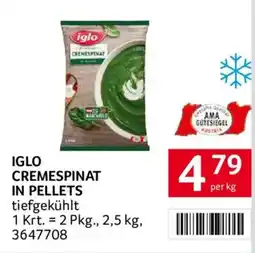 Transgourmet Iglo Cremespinat in Pellets Angebot