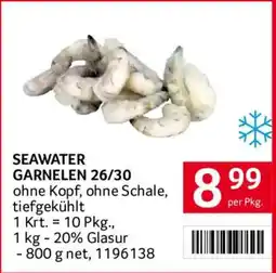 Transgourmet Seawater Garnelen 26/30 Angebot