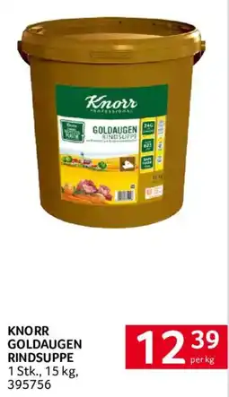 Transgourmet Knorr Goldaugen Rindsuppe Angebot