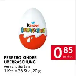 Transgourmet Ferrero Kinder Überraschung Angebot