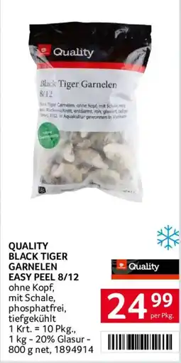 Transgourmet Quality Black Tiger Garnelen Angebot