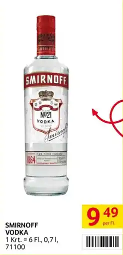 Transgourmet Smirnoff Vodka Angebot