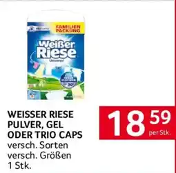 Transgourmet Weisser Riese Pulver, Gel oder Trio Caps Angebot