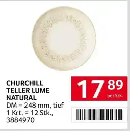 Transgourmet Churchill Teller Lume Natural Angebot