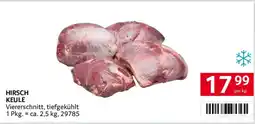 Transgourmet Hirsch Keule Angebot