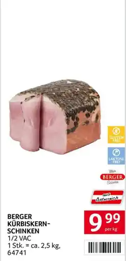Transgourmet Berger Kürbiskern-Schinken Angebot