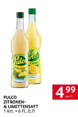 Transgourmet Pulco Zitronen- & Limettensaft Angebot