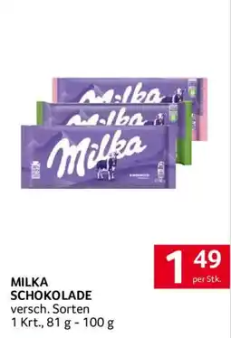 Transgourmet Milka Schokolade Angebot