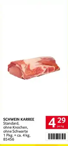 Transgourmet Schwein Karree Angebot