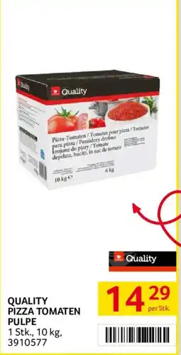 Transgourmet Quality Pizza Tomaten Pulpe Angebot