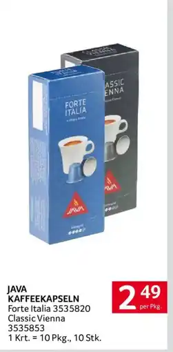 Transgourmet Java KaffeeKapseln Angebot