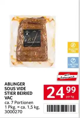 Transgourmet Ablinger Sous Vide Stier Beiried Vac Angebot
