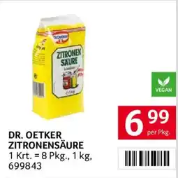 Transgourmet Dr. Oetker Zitronensäure Angebot